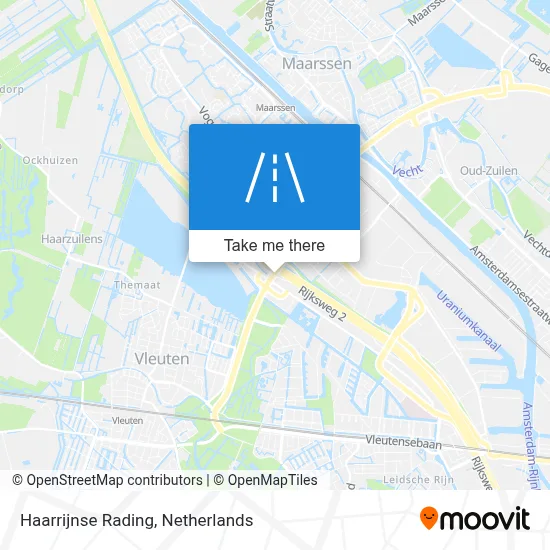 Haarrijnse Rading map