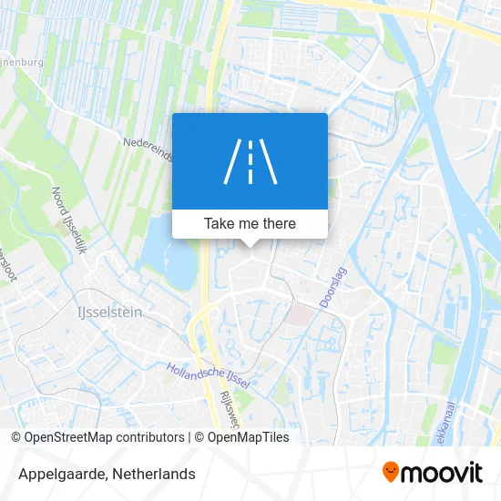 Appelgaarde map