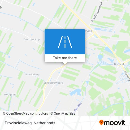 Provincialeweg map