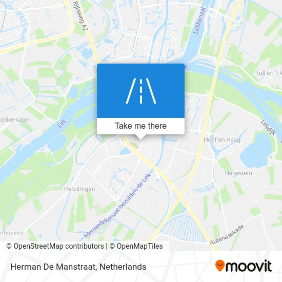 Herman De Manstraat map
