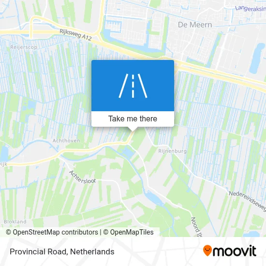 Provincialeweg map