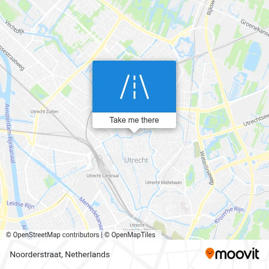 Noorderstraat map