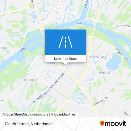 Mauritsstraat map