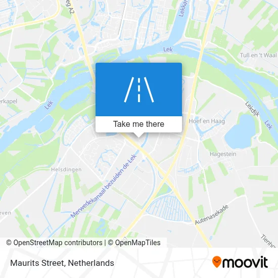 Mauritsstraat map
