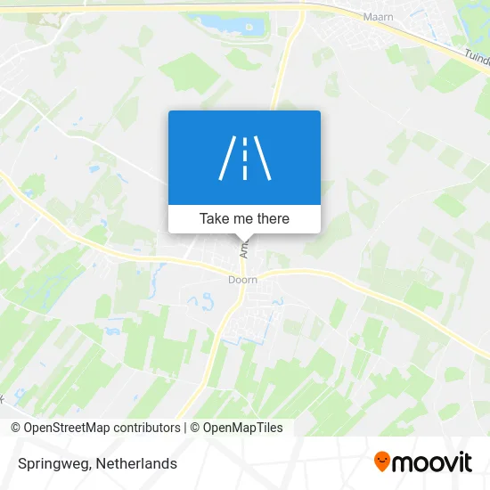 Springweg map