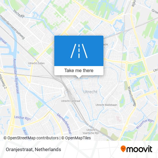 Oranjestraat map