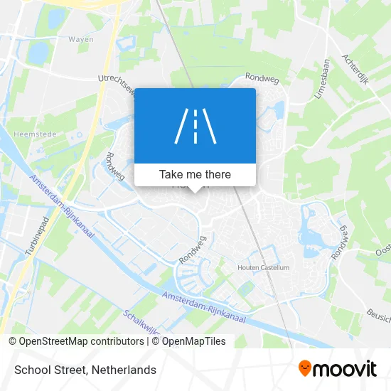 Schoolstraat map