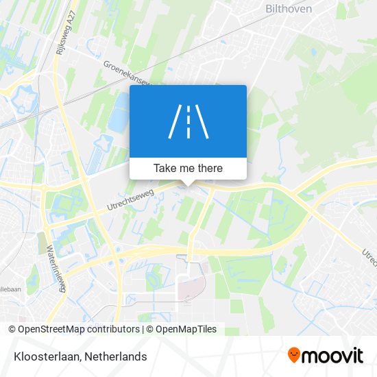 Kloosterlaan map