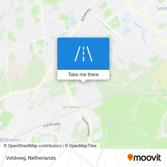 Veldweg map