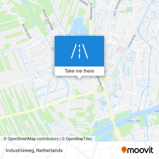 Industrieweg map