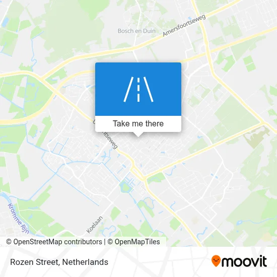 Rozenstraat map
