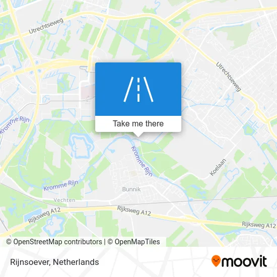 Rijnsoever map