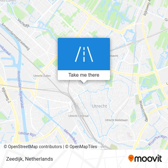 Zeedijk map
