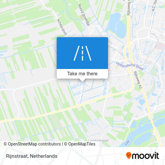 Rijnstraat map