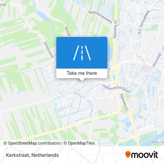 Kerkstraat map