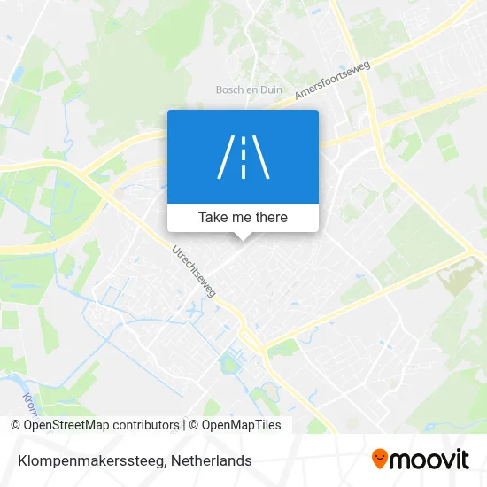 Klompenmakerssteeg map