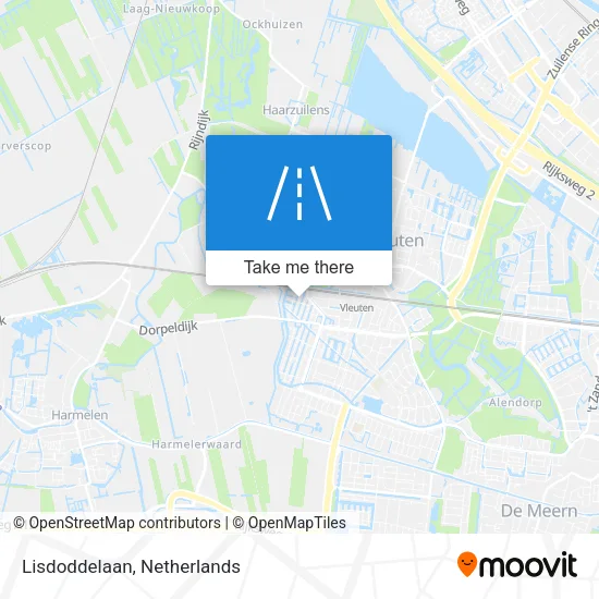 Lisdoddelaan map