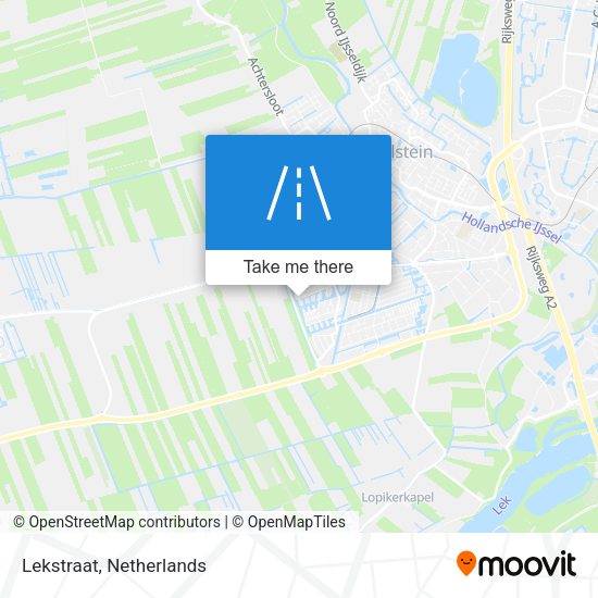 Lekstraat map