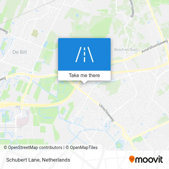 Schubertlaan map