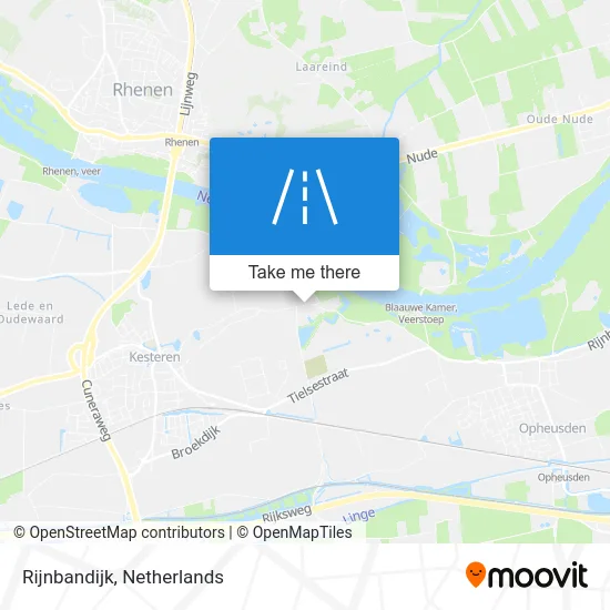 Rijnbandijk map