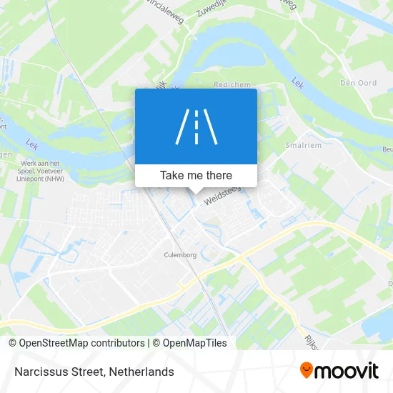 Narcisstraat map