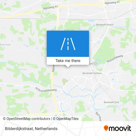 Bilderdijkstraat map