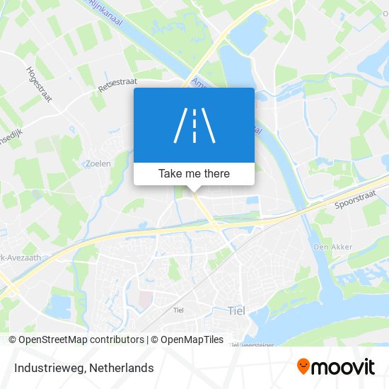 Industrieweg map