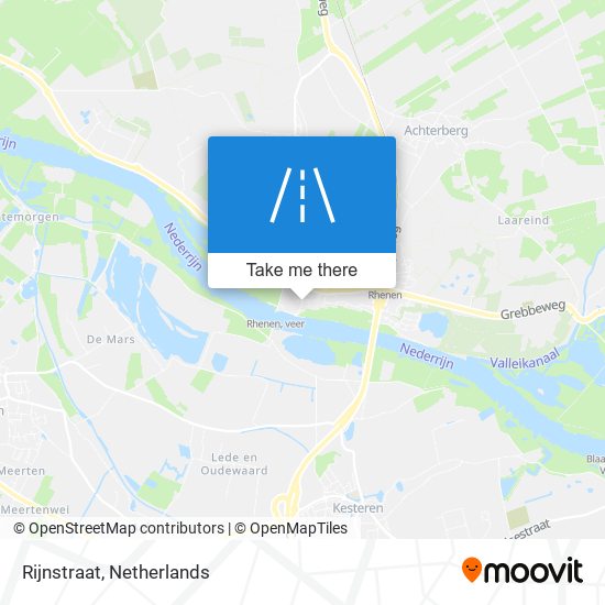 Rijnstraat map