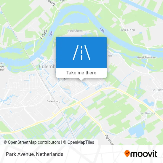 Parklaan map