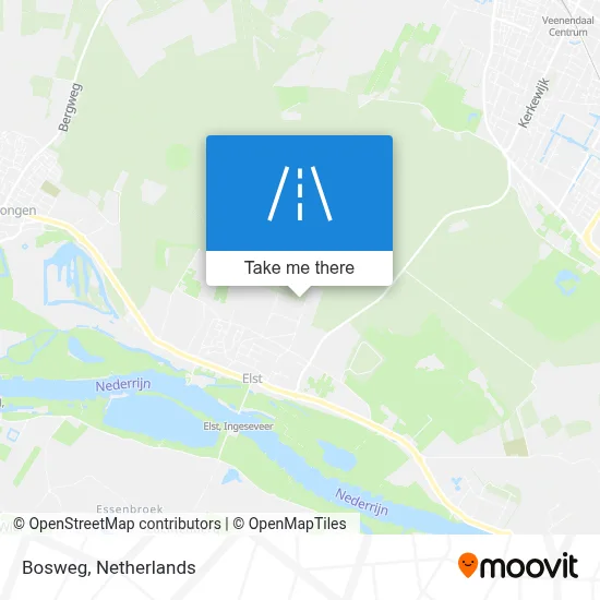Bosweg map