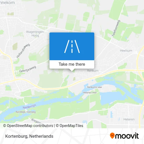 Kortenburg map