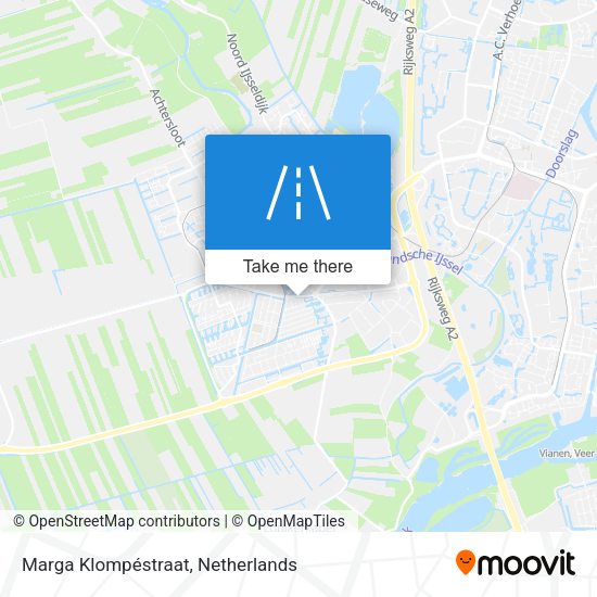 Marga Klompéstraat map