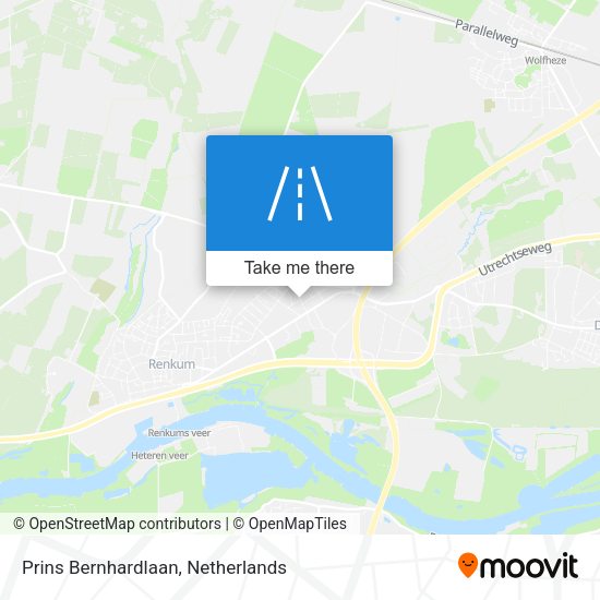 Prins Bernhardlaan map