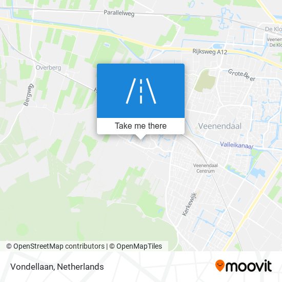 Vondellaan map