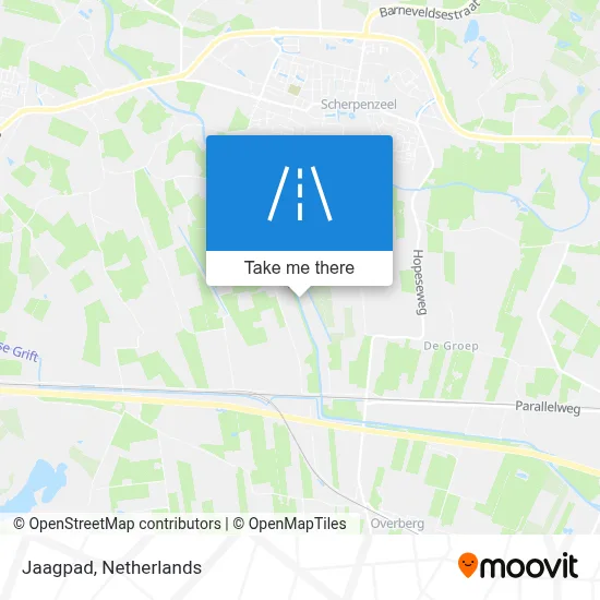 Jaagpad map