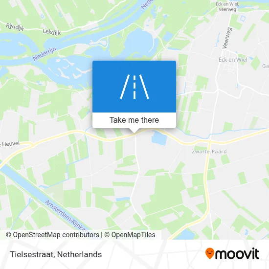 Tielsestraat map