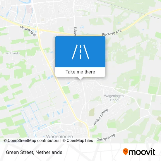 Groenestraat map