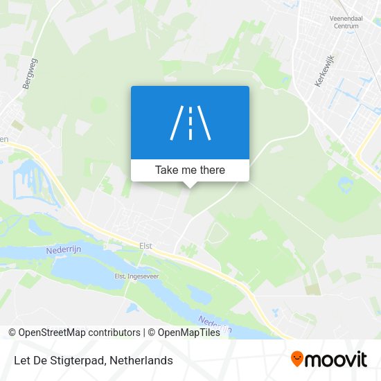 Let De Stigterpad map