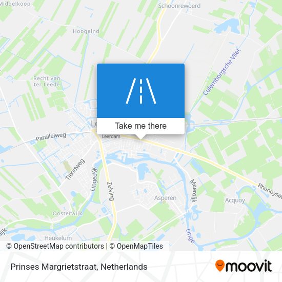 Prinses Margrietstraat map