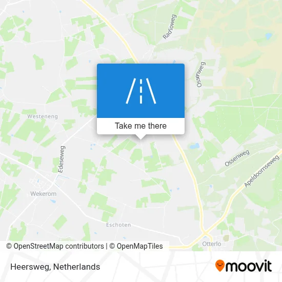 Heersweg map