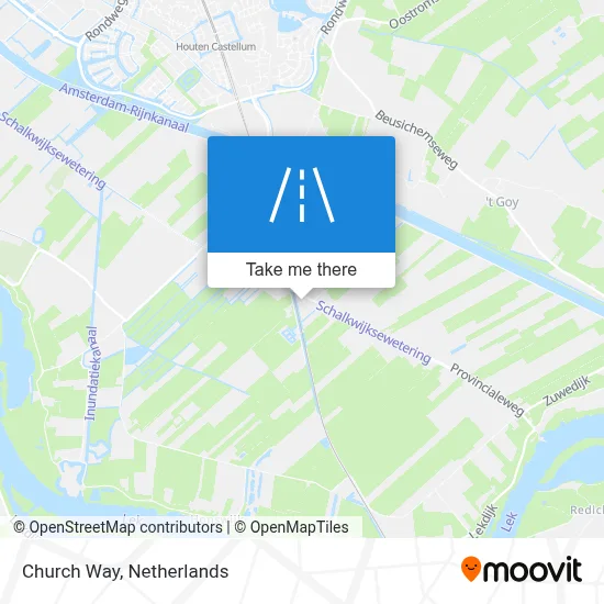 Kerkweg map
