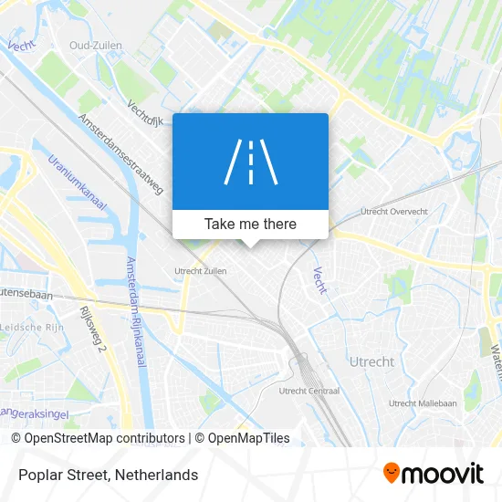 Populierstraat map