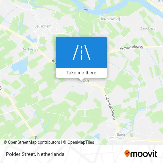 Polderstraat map