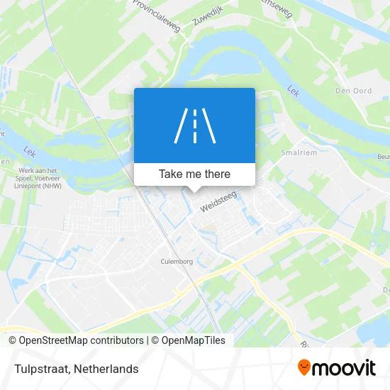 Tulpstraat map
