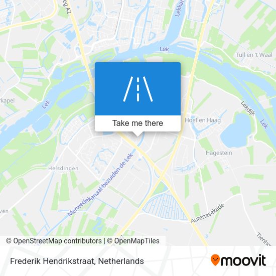 Frederik Hendrikstraat map