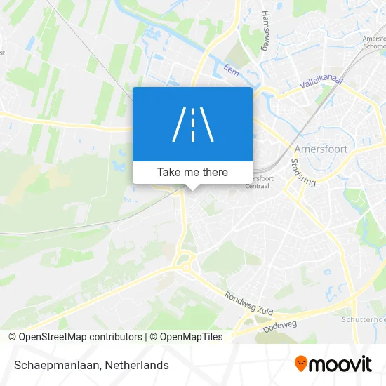 Schaepmanlaan map