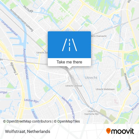 Wolfstraat map