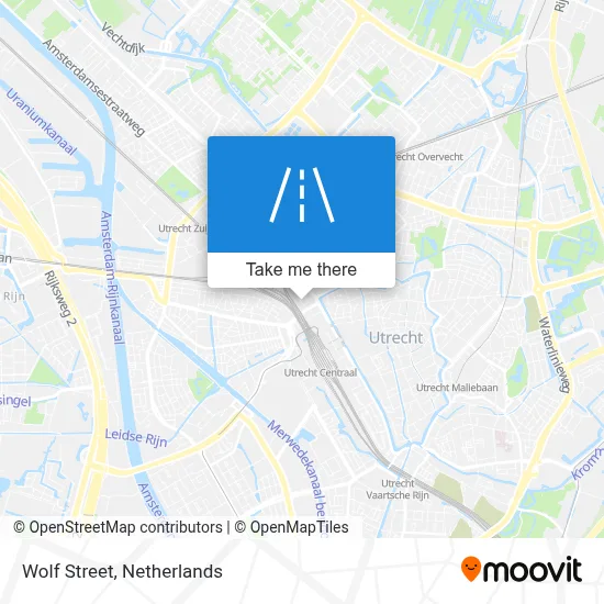 Wolfstraat map