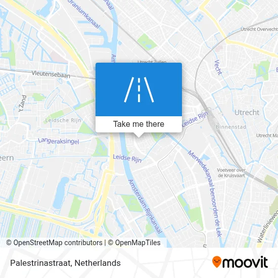 Palestrinastraat map