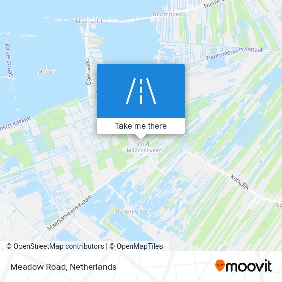 Weideweg map
